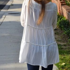 Chicwish White Tunic